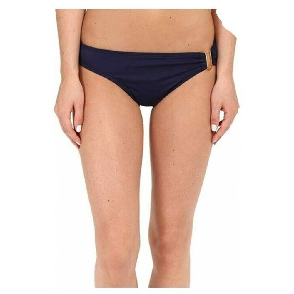 Tommy Bahama Pearl U-Ring Hipster Bikini Bottom Navy Size XS